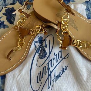 Italian handmade sandals from Capri